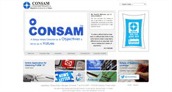 Desktop Screenshot of consam.in